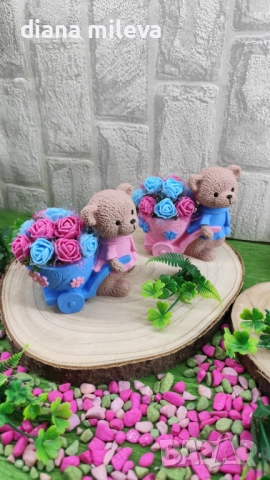 Сладки малки мечета в розово и синьо!