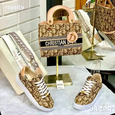 Christian Dior Дамски Маратонки и Чанта Различни Цветове , снимка 2 - Маратонки - 52898534