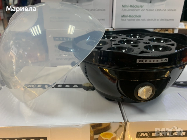 Яйцеварка Melissa, 7 яйца, неръждаема стомана, с прозрачен капак, снимка 12 - Други - 53032272