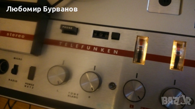 telefunken m203 магнетофон, снимка 3 - Декове - 52213284