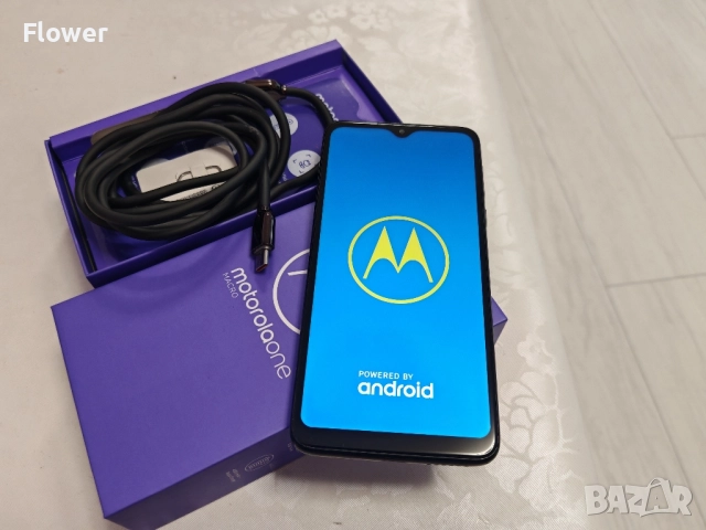 Motorola One Macro 4/64 GB - отличен!, снимка 3 - Motorola - 52012796