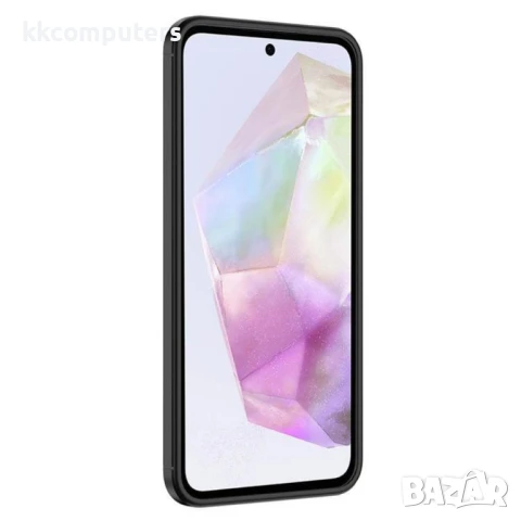 Samsung Galaxy A36 5G / A56 5G Удароустойчив Litchi Skin Калъф и Протектор, снимка 2 - Калъфи, кейсове - 50797642