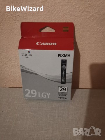 Мастило Canon PGI-29 LGY, Light Grey, снимка 1 - Принтери, копири, скенери - 31167297