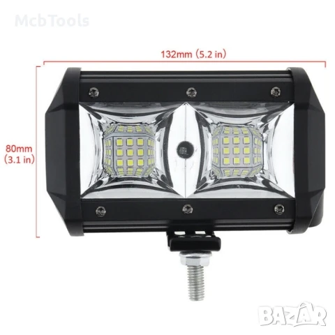 Диоден халоген 18 диода 54W - GUN1106