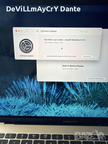 MacBook Pro 2016 13”, снимка 5 - Лаптопи за работа - 56002662