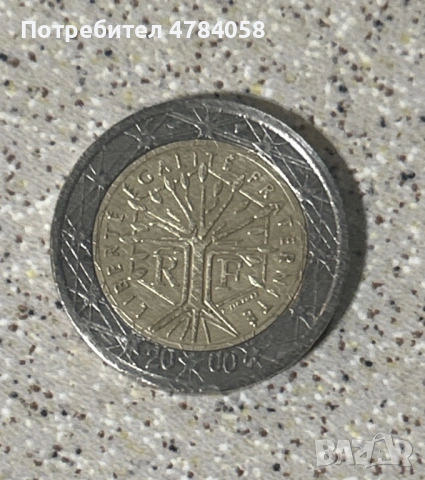 Колекционерска много рядка монета от 2 евро
