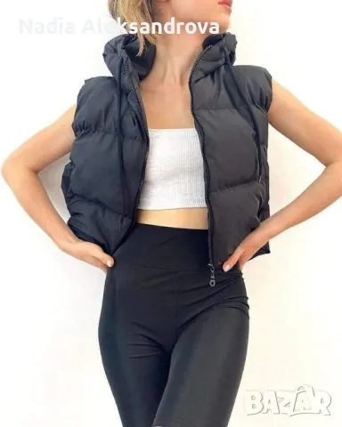 шушлеков елек с качулка , снимка 3 - Елеци - 47597213