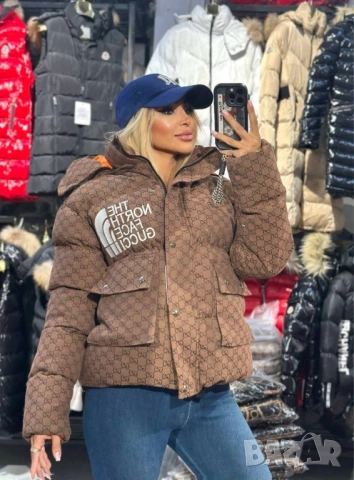 дамско зимно яке the north face Gucci 