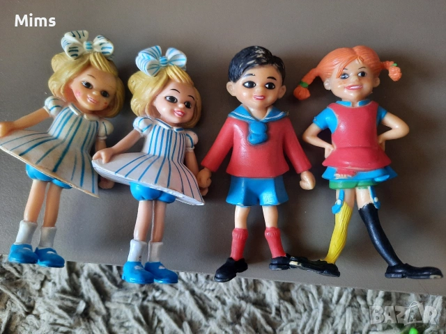 Комплект фигурки Pippi - Томи и Аника от Пипи Дългото чорапче, снимка 2 - Колекции - 54313422
