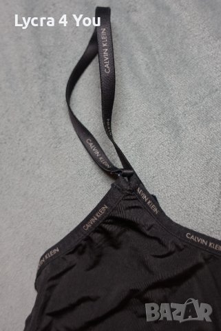 XS/S Calvin Klein дамски черен къс топ/бюстие, снимка 2 - Корсети, бюстиета, топове - 38821438