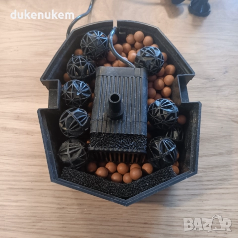 Соларен филтър с помпа Biling 8W и батерия 3600 mAh, 405 L/h, снимка 12 - Друга електроника - 52750386