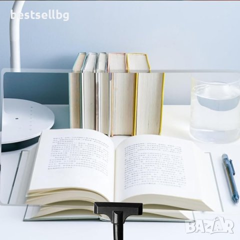 Увеличителна мощна настолна лупа 5Х за четене шиене бродиране с щипка, снимка 5 - Други инструменти - 42550205