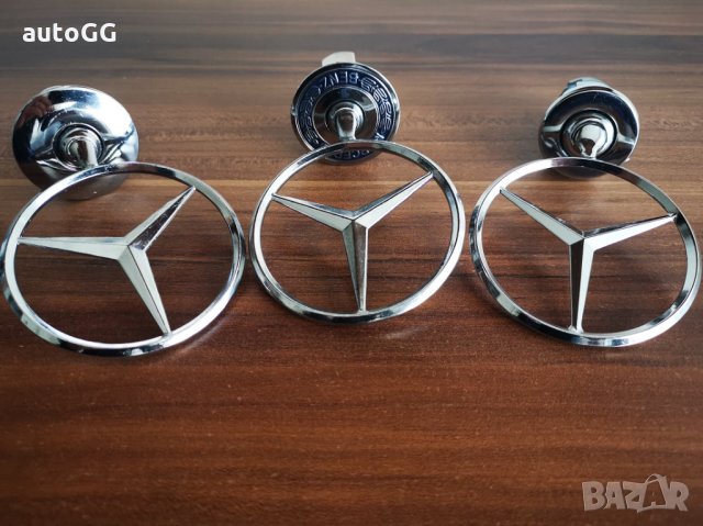Емблема "мерник" за Мерцедес/Mercedes-Benz , снимка 2 - Аксесоари и консумативи - 31666720