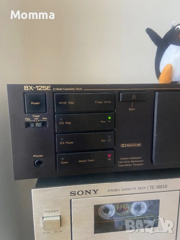 Касетки декове Nakamichi BX125,Sony TC-188SD,Sony TC-K71, снимка 7 - Декове - 53149038
