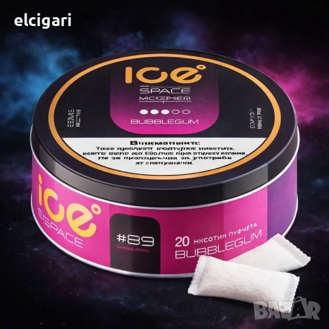 Ice Space #89 – Дъвка (Никотинов пауч)