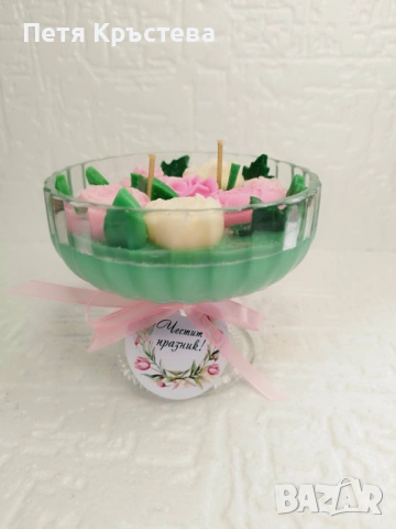 Ароматни свещи, снимка 15 - Декорация за дома - 34091130