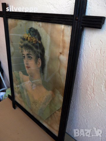  Стара българска литография , снимка 2 - Антикварни и старинни предмети - 29916614