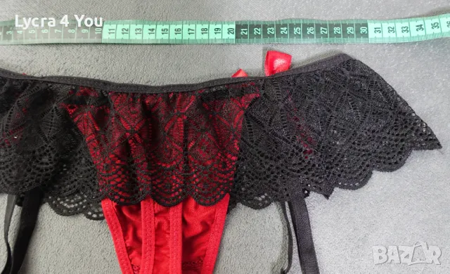 S/М дамска еротична прашка с вградени жартиери, снимка 16 - Бельо - 50039239