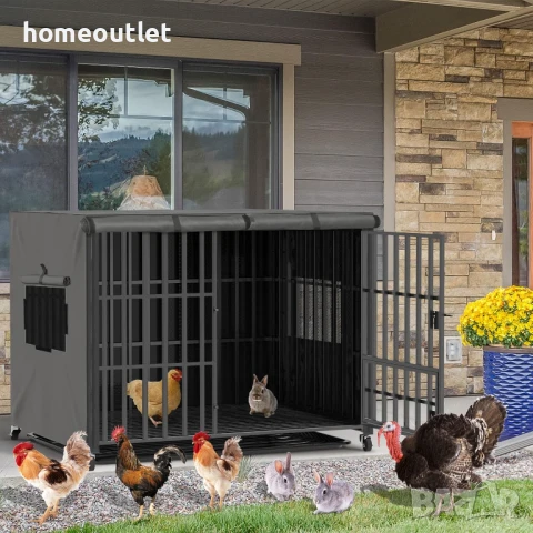 ПРОМОЦИЯ Предпазно покривало за клетки за домашни любимци BINGO PAW P-XL686-2XL, снимка 5 - За кучета - 50864051