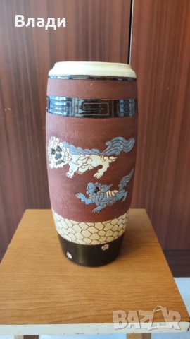 Нова китайска керамична ваза, снимка 2 - Вази - 53145685