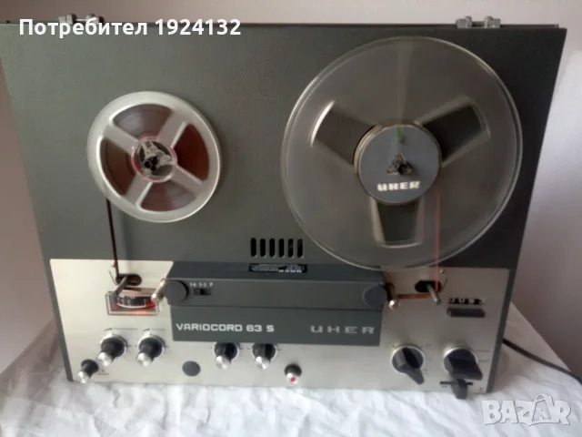 UHER Variocord 63 S магнетофон, снимка 4 - Ресийвъри, усилватели, смесителни пултове - 55719245