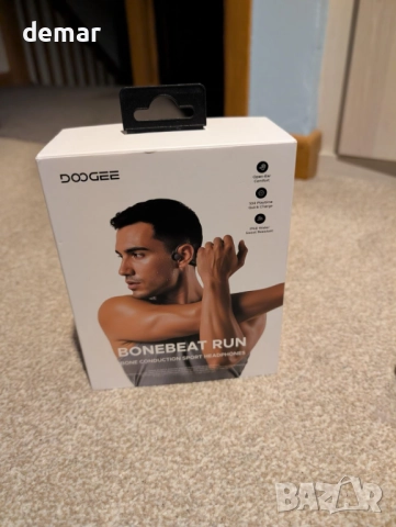 Слушалки DOOGEE с костна проводимост, спортни Bluetooth слушалки, снимка 11 - Bluetooth слушалки - 52973099