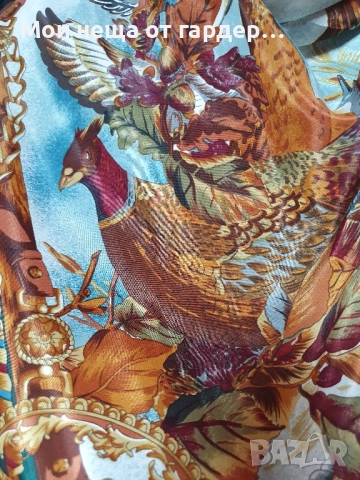 Hermes шал. винтидж, снимка 3 - Шалове - 52171323