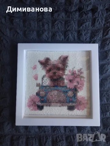 Готов диамантен Гоблен в рамка, снимка 3 - Гоблени - 49966590