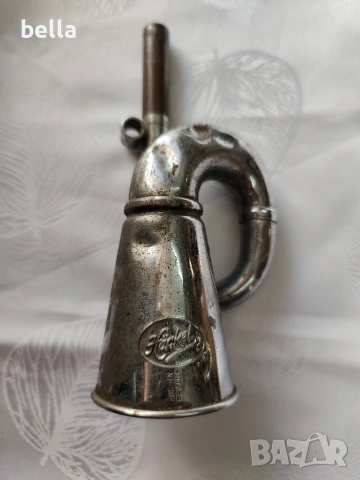 Винтидж рядък метален сигнален клаксон Häckel