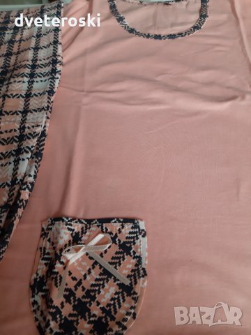 Дамска пижама с дълъг ръкав размер М, снимка 9 - Пижами - 12657776