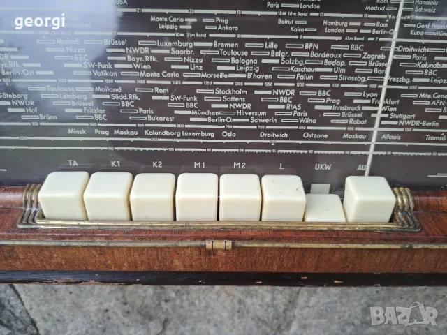 лампово радио Nord Mende Bremen, снимка 8 - Радиокасетофони, транзистори - 50234696