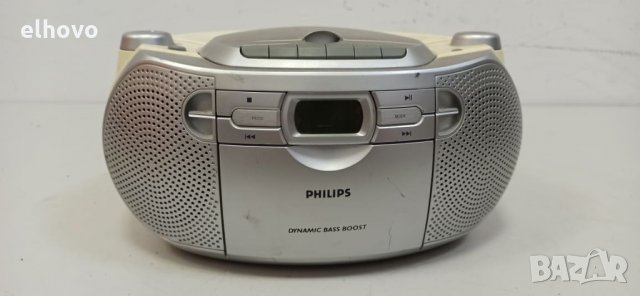 Радиокасетофон CD Philips AZ1027/12, снимка 1 - MP3 и MP4 плеъри - 30774577