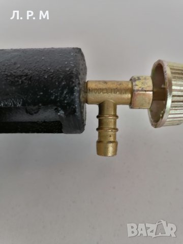 Газов котлон, горелка, Чугунен саджак, пиростия ф 27см, снимка 4 - Други стоки за дома - 30550114