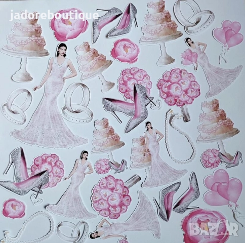 Изрязани елементи от картон Различни теми #2, снимка 3 - Други - 49628635