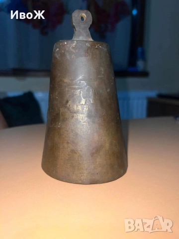 Стар голям звънец, снимка 3 - Антикварни и старинни предмети - 51519221