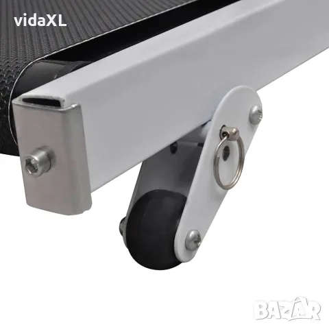 vidaXL Мини бягаща пътека, сгъваема, 93x36 см, черна, снимка 6 - Фитнес уреди - 56148349