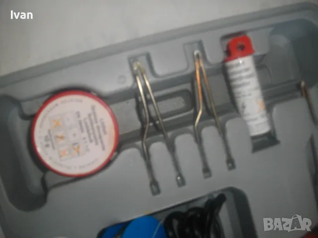 150W TOP CRAFT НОВ НЕМСКИ ОРИГИНАЛЕН ПЪЛЕН КОМПЛЕКТ ИНДУКЦИОНЕН ТРАНСФОРМАТОРЕН ЕЛЕКТРИЧЕСКИ ПОЯЛНИК, снимка 5 - Поялници и запояване - 49325583