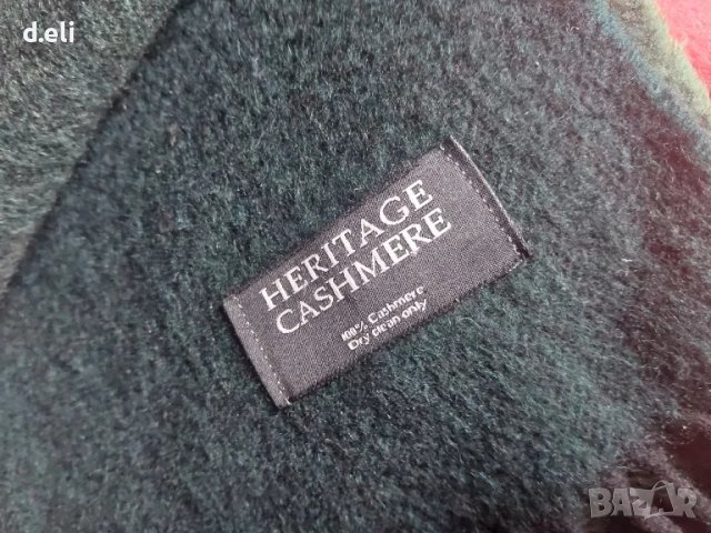 HERITAGE Scotland 100% Кашмир Уникален нов шал, снимка 2 - Шалове - 47957653