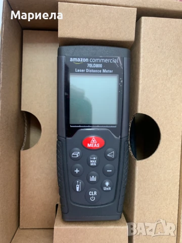 Лазерна Ролетка до 80 Далекомер (рулетка) 80 метра Amazon Германия (makita,hilti,bosch), снимка 12 - Измервателни инструменти - 50469115