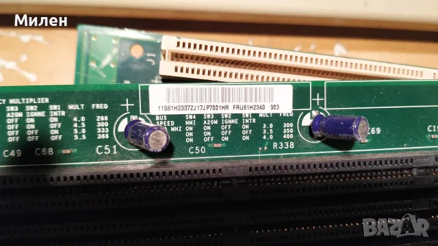 Дънна платка slot 1 за IBM 300PL 11L1574, снимка 5 - Дънни платки - 56217584