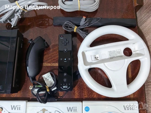 Nintendo wii black + игри, снимка 3 - Nintendo конзоли - 51006843