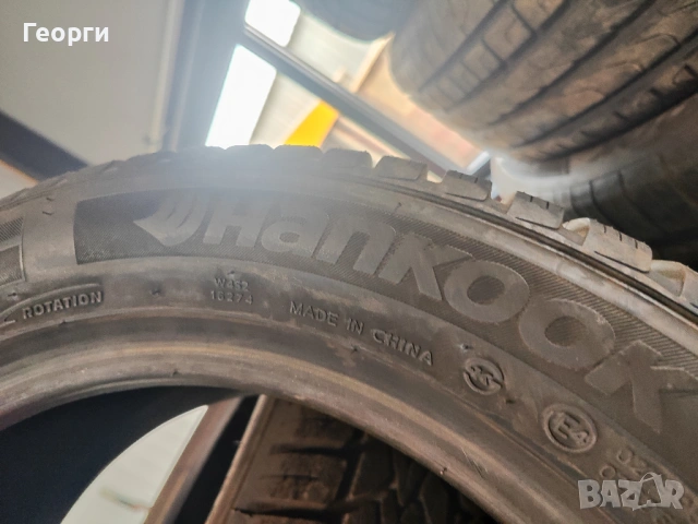 1бр.зимна гума 195/55/16 Hankook, снимка 3 - Гуми и джанти - 54164373