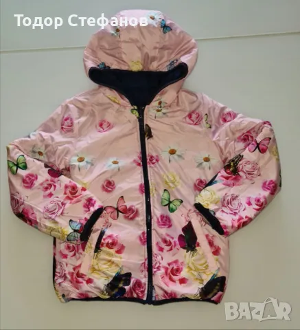 Детско двулицево яке размер 146-152, снимка 2 - Детски якета и елеци - 47439050