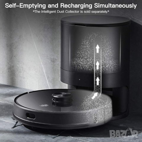 Роботизирана прахосмукачка Proscenic M7 Pro, лазерна навигация, снимка 6 - Прахосмукачки - 40853001