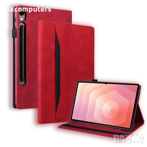 DUX DUCIS Калъф за Samsung Galaxy Tab S11 Ultra| Протектор | PU +TPU Stand, Auto Wake/Sleep |Цвят: Ч