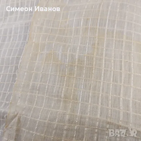 Топче копринен кенар за кърпи ризи плат платно B0163, снимка 4 - Антикварни и старинни предмети - 48706008