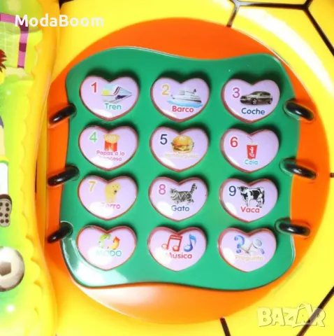 Телефон играчка във формата на топка със светлина и звук, снимка 4 - Други - 48434835