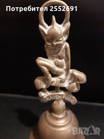 Звънец, снимка 2 - Антикварни и старинни предмети - 29360852