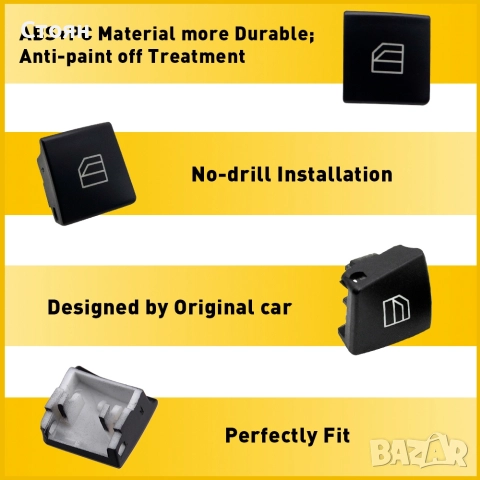 Бутони ел стъкла мерцедес, снимка 5 - Части - 52636847