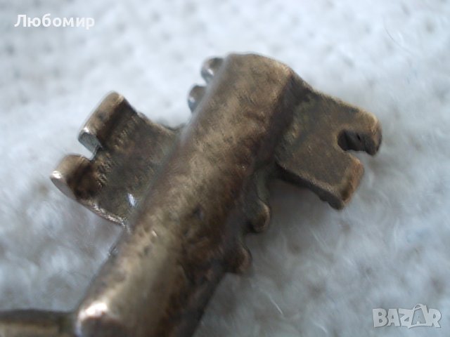 Старинно бронзово ключе - №23, снимка 6 - Антикварни и старинни предмети - 42482740